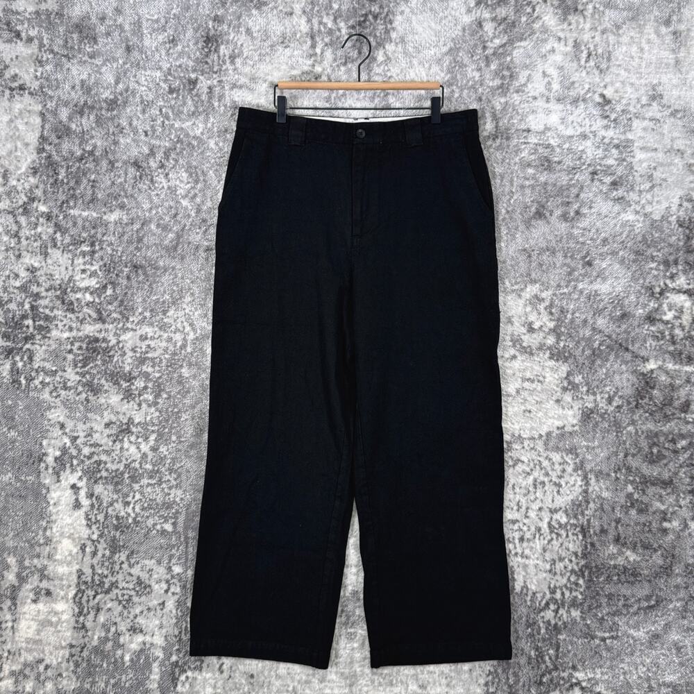 Stan Ray A Pants 36 x 28 Mens Black 100% Cotton Canvas